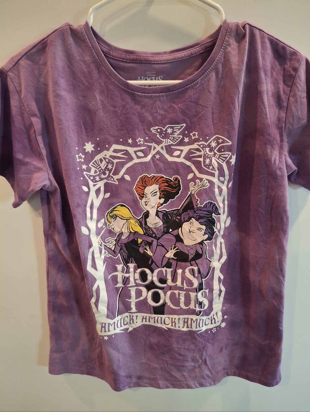 Disney Purple Hocus Pocus Graphic Tee